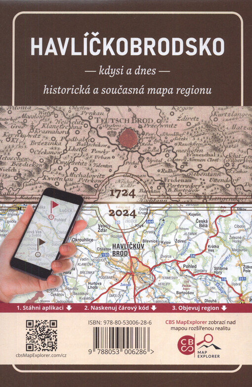 Havlíčkobrodsko : kdysi a dnes : historická a současná mapa regionu