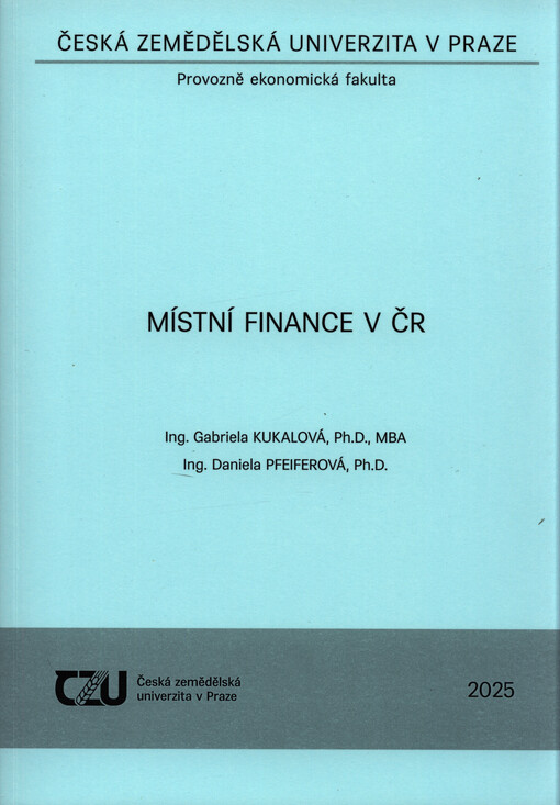 Místní finance v ČR