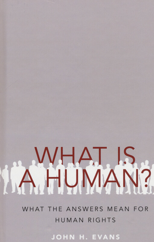 What is a human? : what the answers mean for human rights