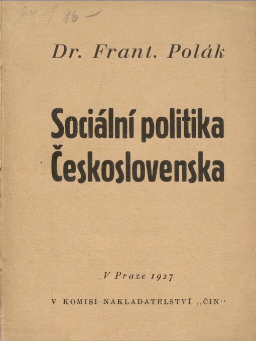 Sociální politika Československa
