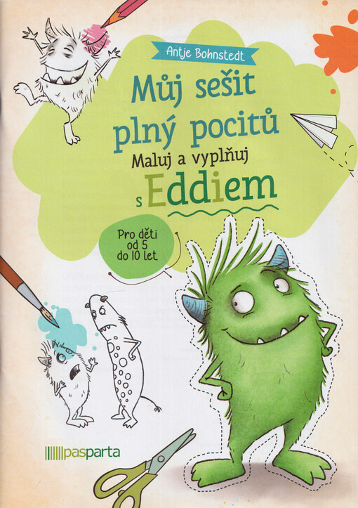 Můj sešit plný pocitů : maluj a vyplňuj s Eddiem