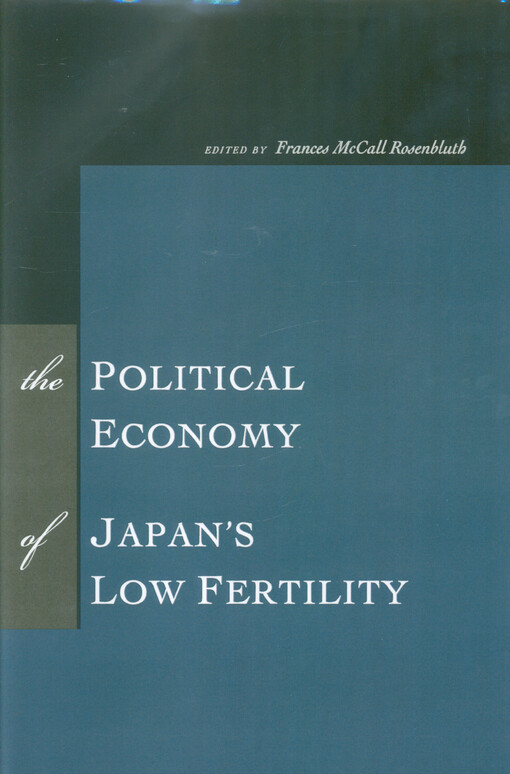 The political economy of Japan's low fertility