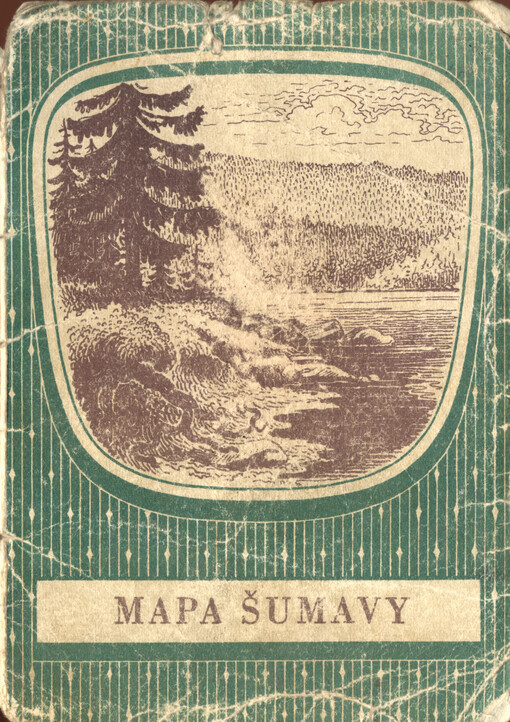 Silniční mapa Šumavy