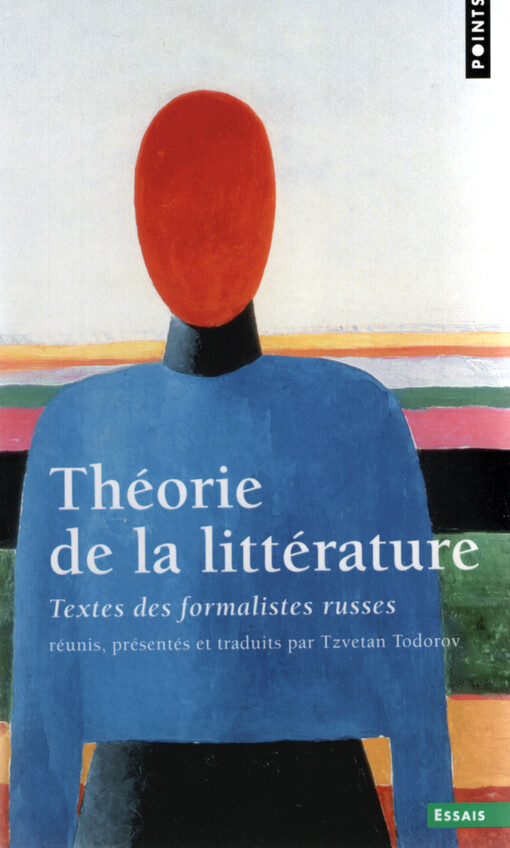 Théorie de la littérature : textes des formalistes russes