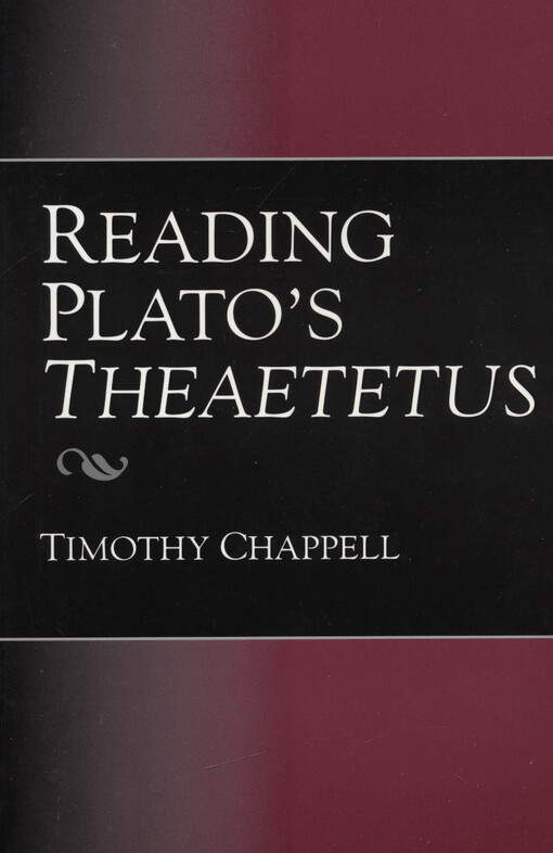 Reading Plato's Theaetetus