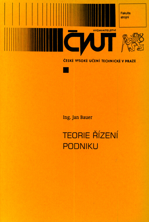 Teorie řízení podniku