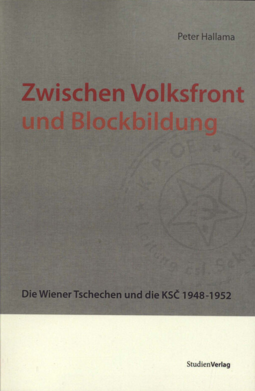 Zwischen Volksfront und Blockbildung