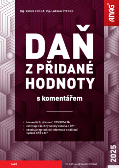 Daň z přidané hodnoty s komentářem 2025