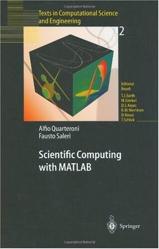 Scientific computing with MATLAB