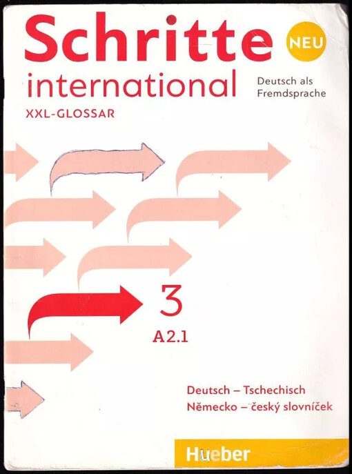 Schritte international neu 3 : Glossar XXL : Deutsch-Tschechisch, německo-český slovníček