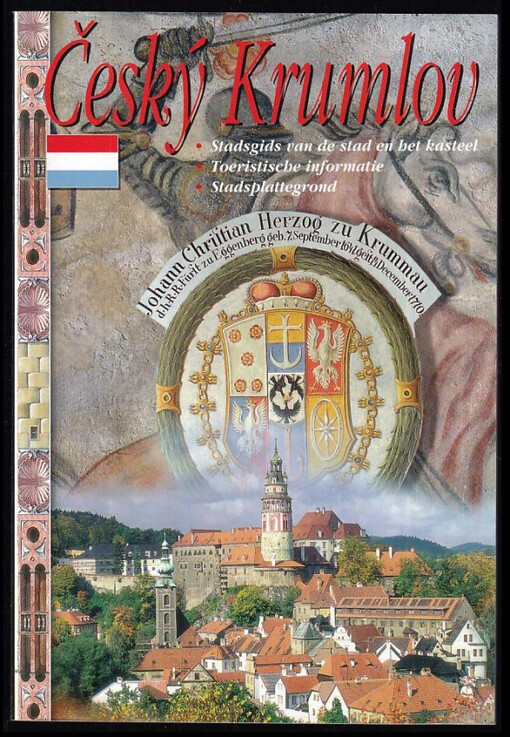 Český Krumlov : stadsgids van de stad en het kasteel, toeristische informatie, stadsplattegrond