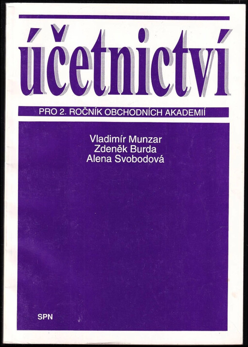 Účetnictví pro 2. ročník obchodních akademií