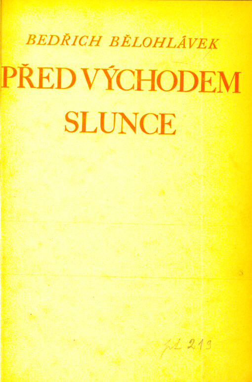 Před východem slunce