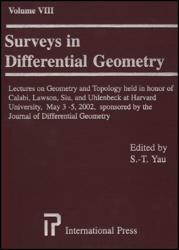 Lectures on geometry and topology held in honor of Calabi, Lawson, Siu, and Uhlenbeck at Harvard University, May 3-5, 2002