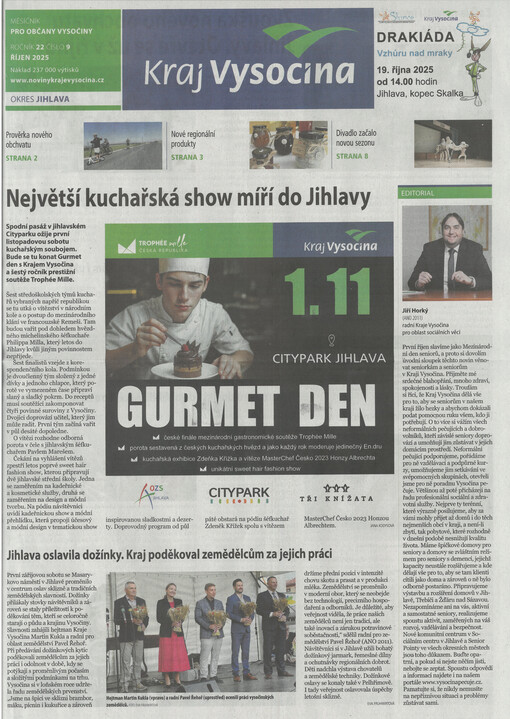 Kraj Vysočina : měsíčník pro občany Vysočiny