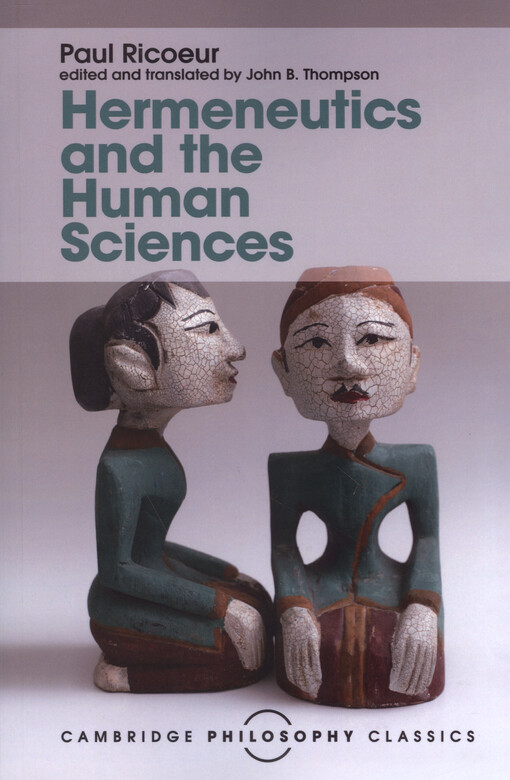 Hermeneutics and the human sciences : essays on language, action and interpretation