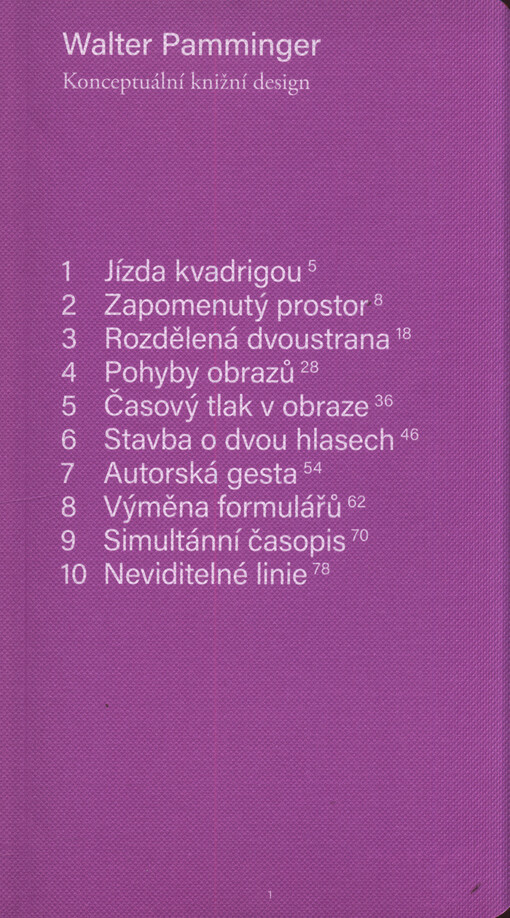 Konceptuální knižní design