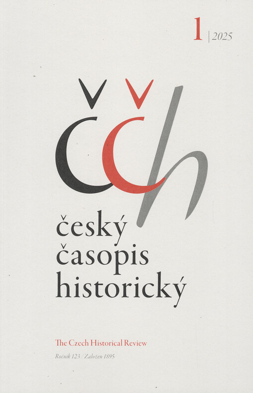 Český časopis historický = The Czech Historical Review