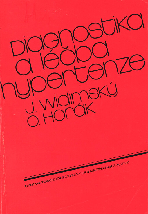 Diagnostika a léčba hypertenze