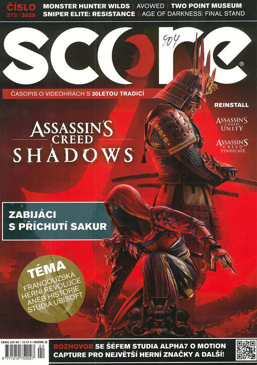 Score : magazín počítačových her