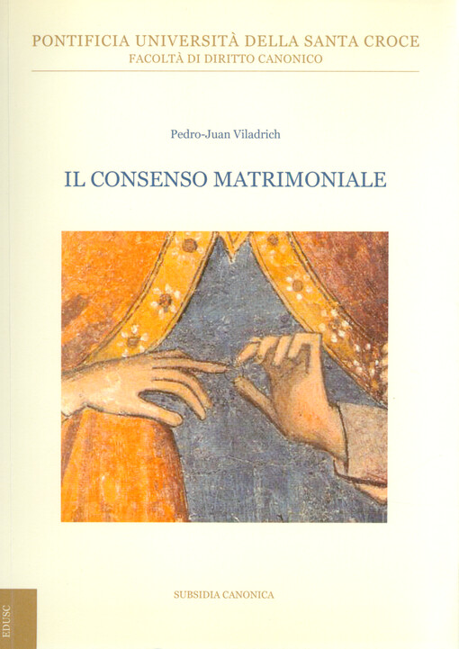 Il consenso matrimoniale