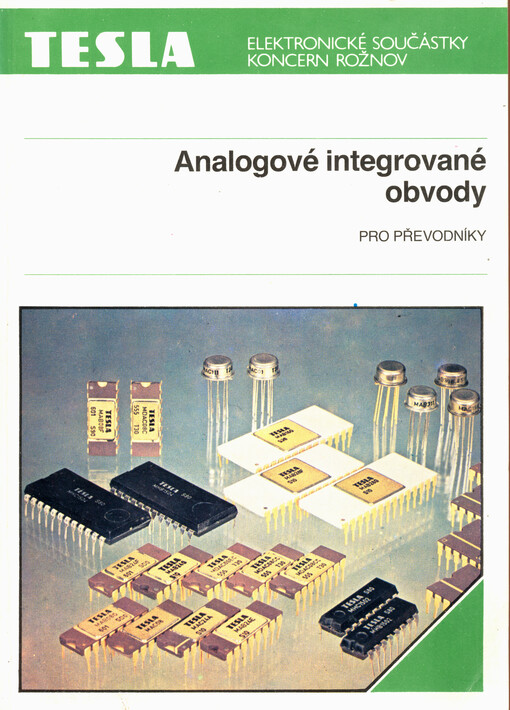 Analogové integrované obvody pro převodníky : převodníky, podpůrné obvody