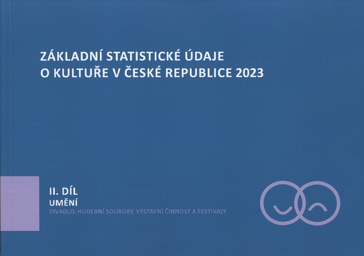 Základní statistické údaje o kultuře v České republice 2023. II. díl, Umění - divadlo, hudební soubory, výstavní činnost a festivaly