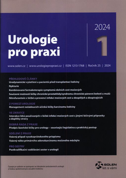 Urologie pro praxi