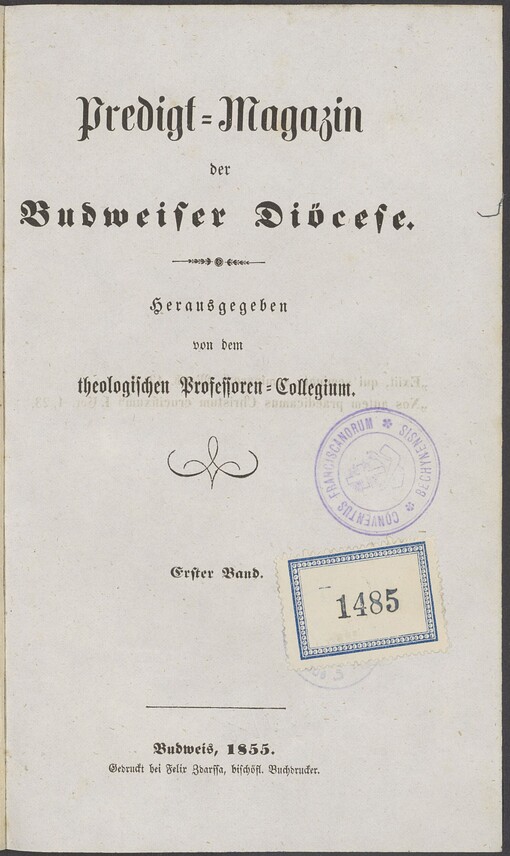 Predigt-Magazin der Budweiser Diöcese