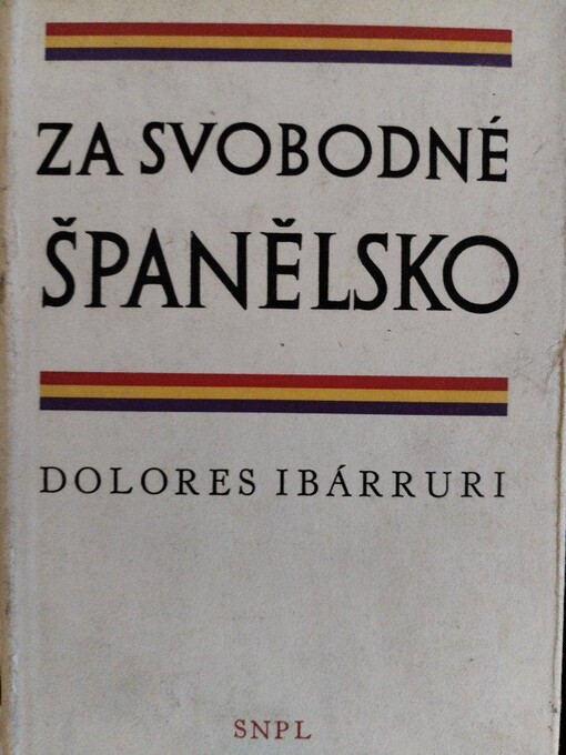 Za svobodné Španělsko :výbor z článků a projevů