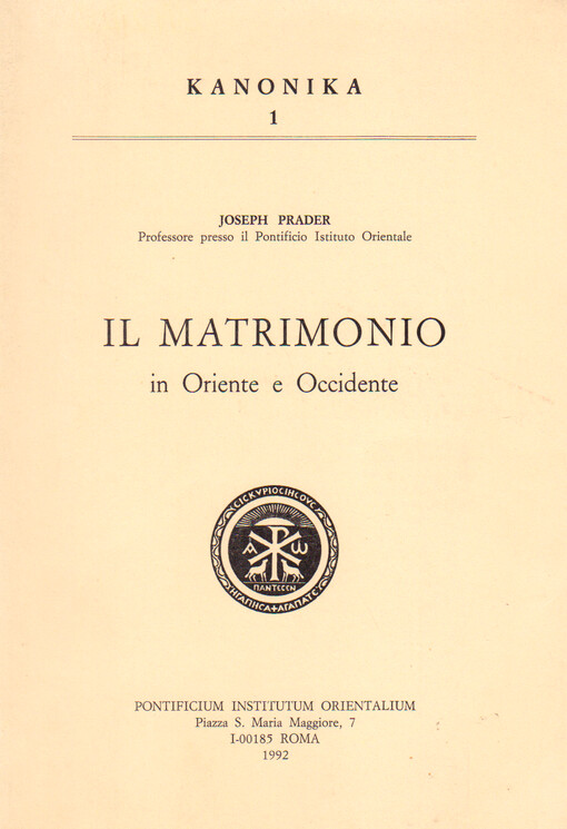 Il matrimonio in Oriente e Occidente