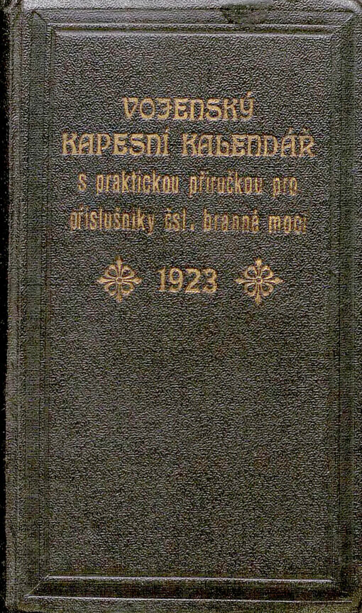 Vojenský kapesní kalendář 
