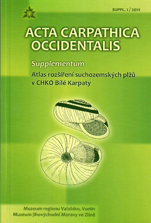 Atlas rozšíření suchozemských plžů v CHKO Bílé Karpaty =Distribution atlas of terrestrial gastropods in the White Carpathians Protected Landscape Area