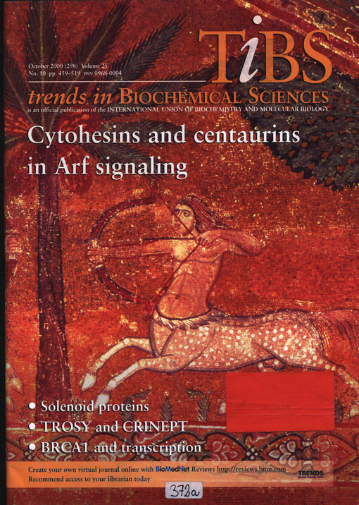 Trends in biochemical sciences