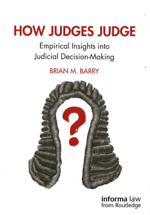 How Judges Judge : Empirical Insights into Judicial Decision-Making