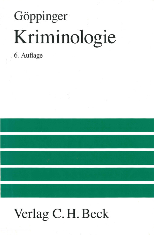 Kriminologie