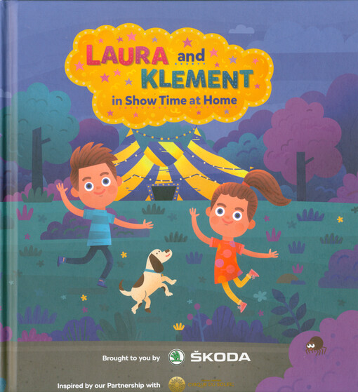 Laura and Klement in show time at home