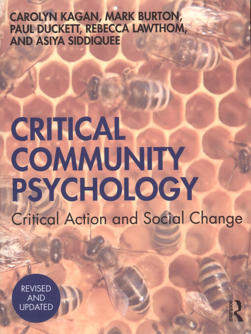 Critical community psychology : critical action and social change