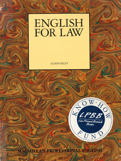 English for law