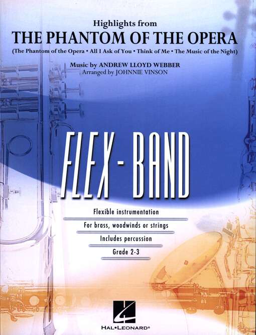 Highlights from The Phantom of the Opera : Flex-Band : Grade 2-3