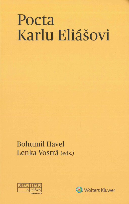 Pocta Karlu Eliášovi k 70. narozeninám