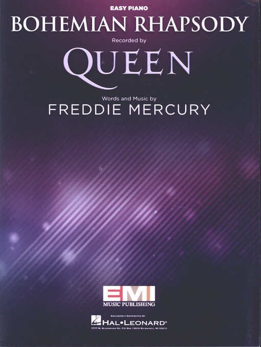 Bohemian Rhapsody : easy piano