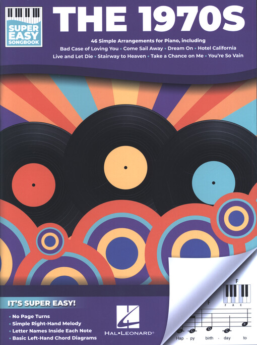 The 1970s : super easy songbook