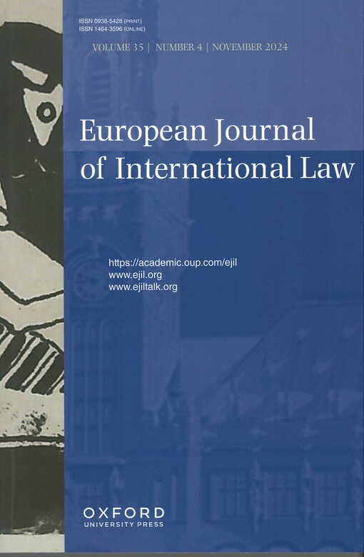 European journal of international law