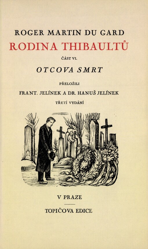 Rodina Thibaultů.Část VI,Otcova smrt, 3. vyd.