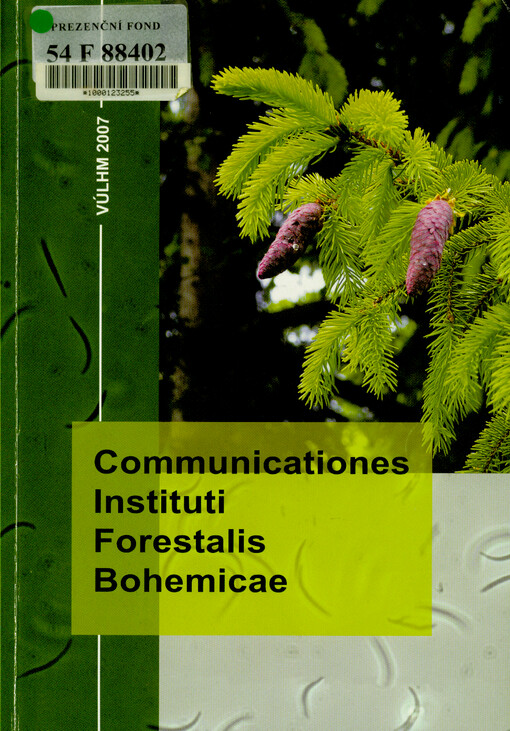 Communicationes Instituti forestalis Bohemicae /