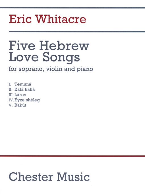 Five Hebrew Love Songs