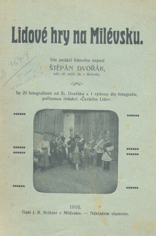 Lidové hry na Milévsku