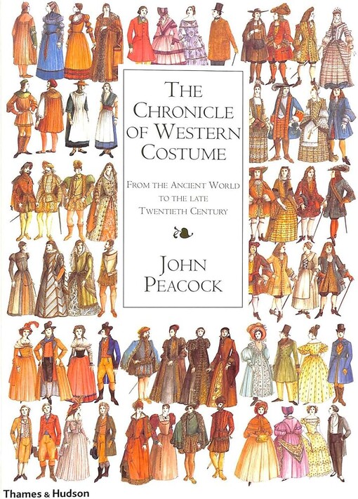 Thames & Hudson CHRONICLE OF WESTERN COSTUME - PEACOCK, J.