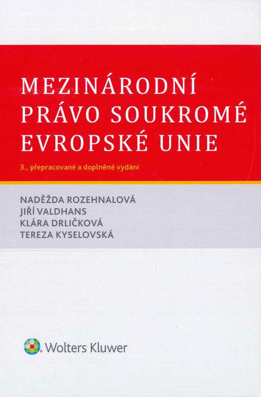Mezinárodní právo soukromé Evropské unie
